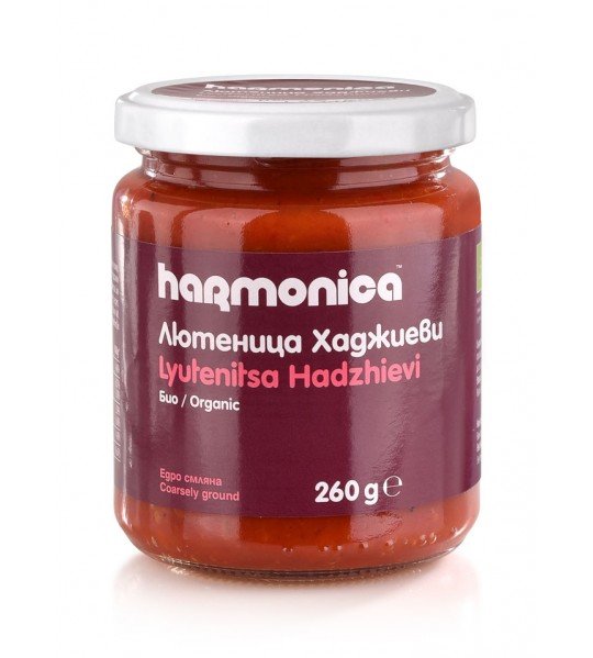 Harmonica Pasta & Pizza Tomato Sauce (Lyutenitsa ) 260G Bio