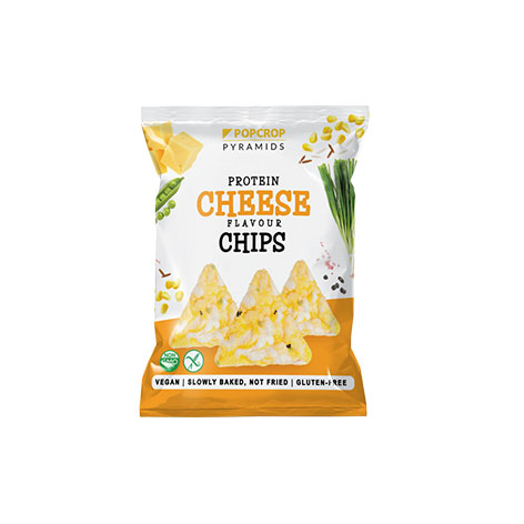Popcrop Protein Cheese Flavour Chips 50G