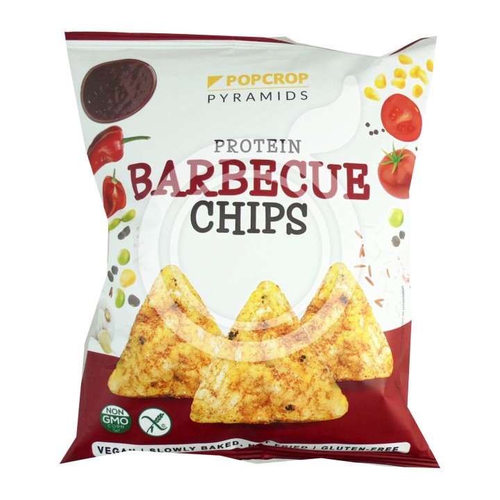 Popcrop Protein Barbecue Chips 60G
