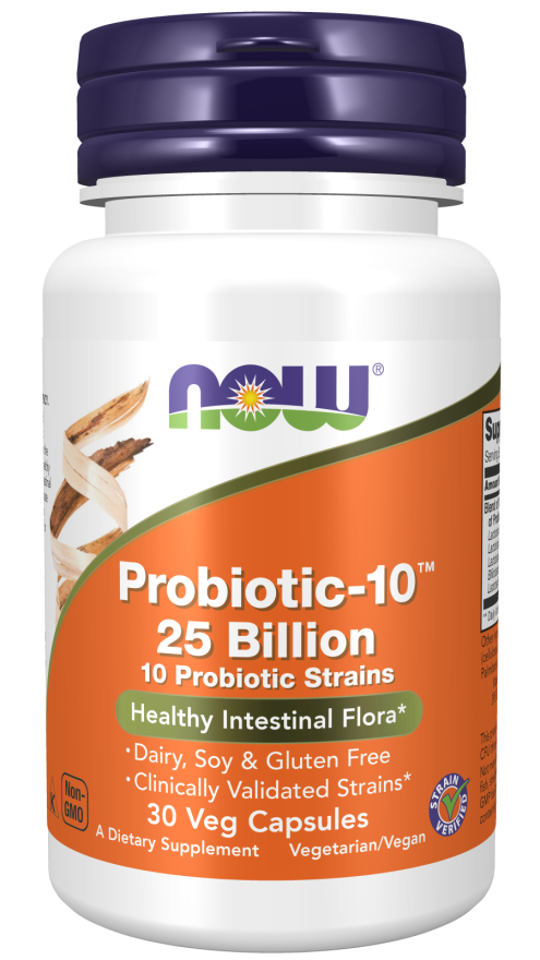 Now Foods Probiotic-10 25 Billion 50 Veg Capsules
