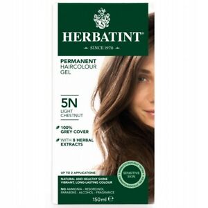 Herbatint Permanent Hair Dye 5N Light Chestnut 150Ml