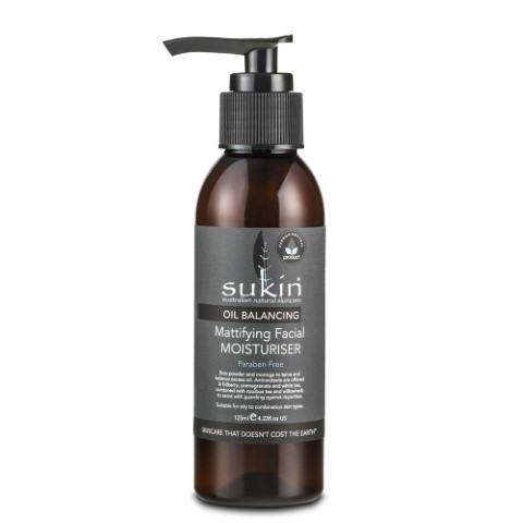 Sukin Oil Balancing Mattifying Facial Moisturizing 125Ml