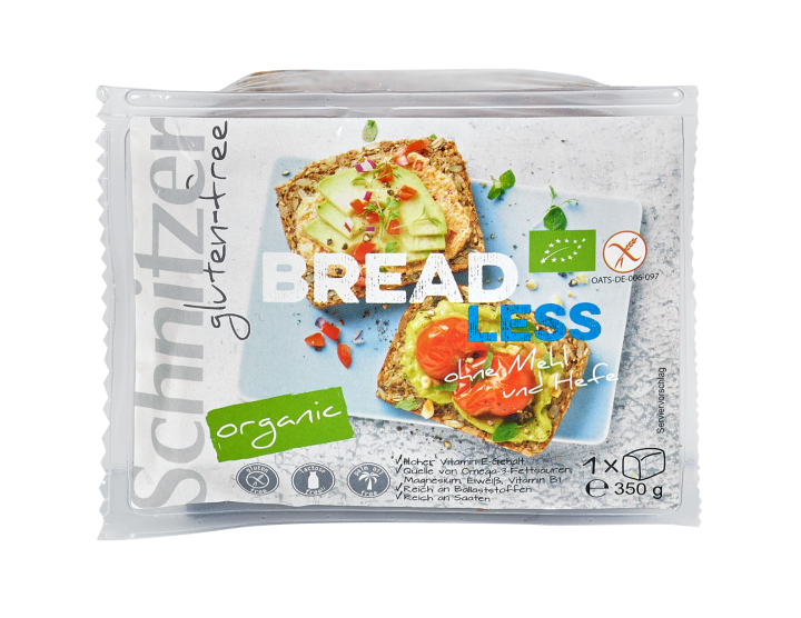Schnitzer Bread Less G/F Bio 350G - Pastries