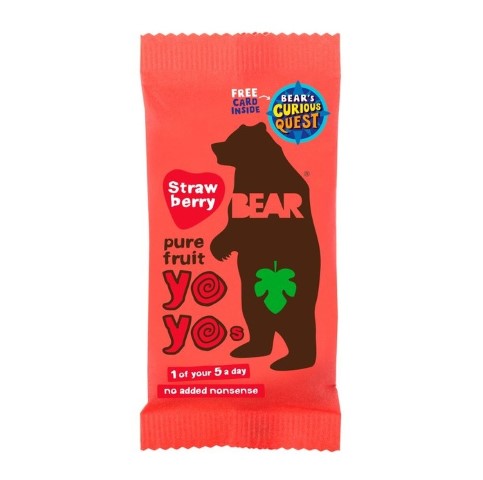 Bear, Fruit Rolls Strawberry 20G