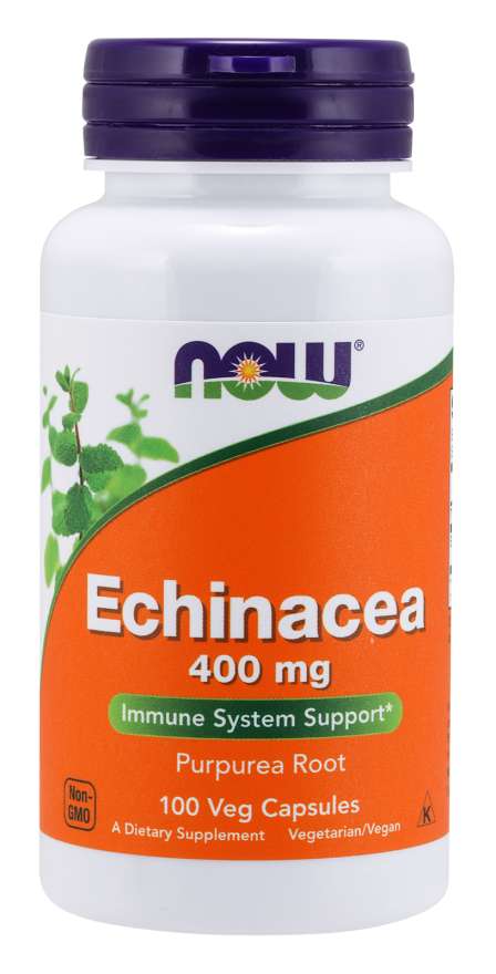 Now Echinacea Root 400Mg 100Caps