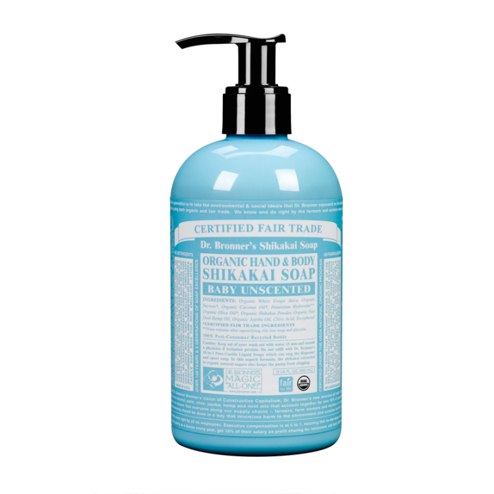 Dr. Bronners Shikakai Soap Baby Mild 355Ml