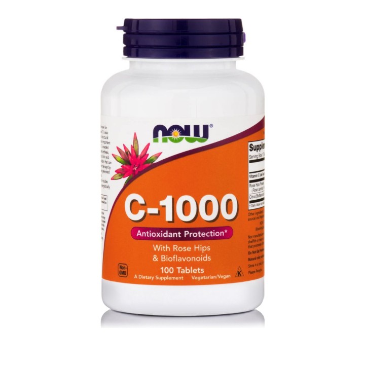 Now C-1000 With Rose Hips 100Tabs