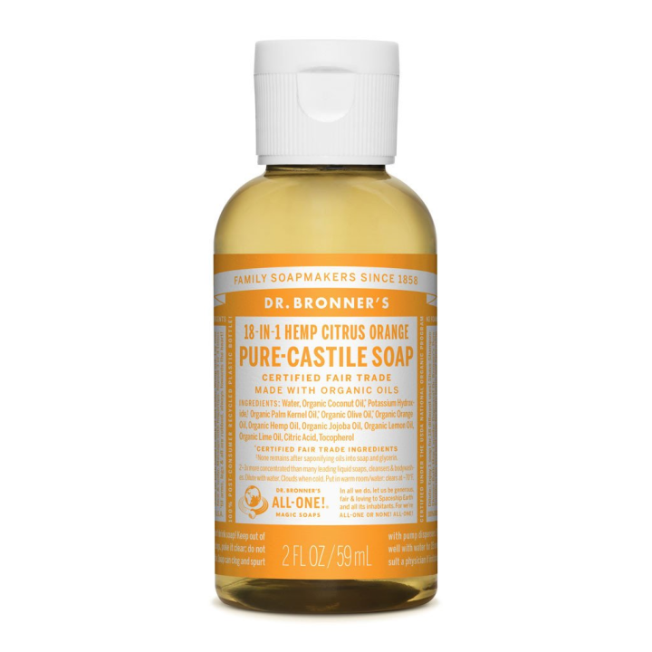 Dr. Bronners 18 In 1 Citrus Orange Soap 59Ml