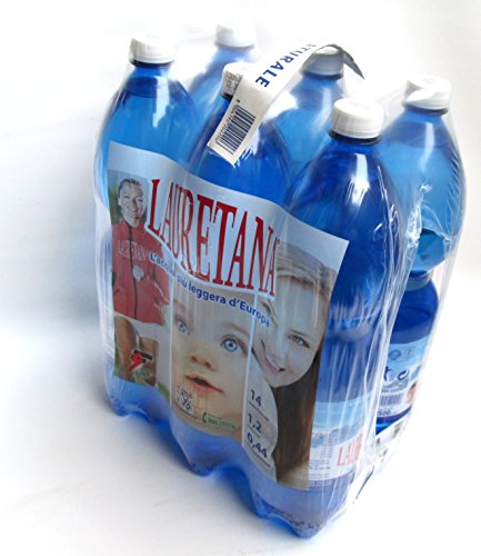 Lauretana Natural Mineral Water 1.5L 6Pack