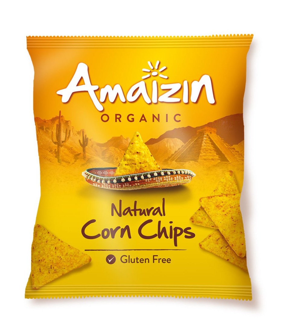 Amaizin Corn Chips Gluten Free 75G Bio