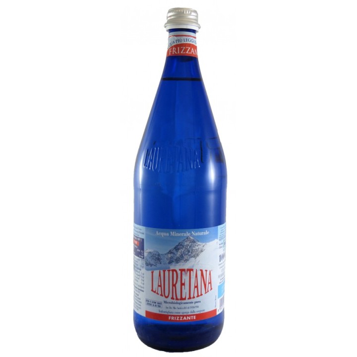 Lauretana Sparkling Mineral Water Glass Bottle 500Ml