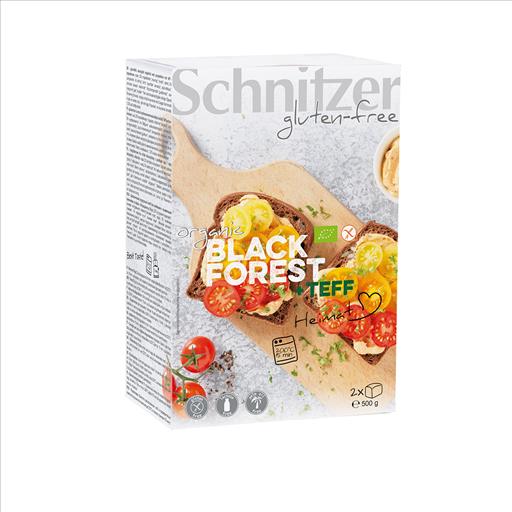 Schnitzer Black Forest Bread Gf 500G Bio - Pastries