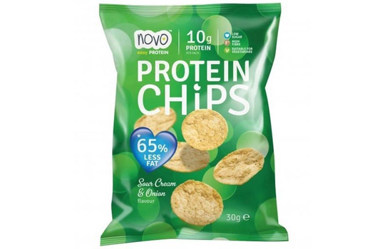 Novo Nutrition Sour Cream Onion Protein Chips 30G