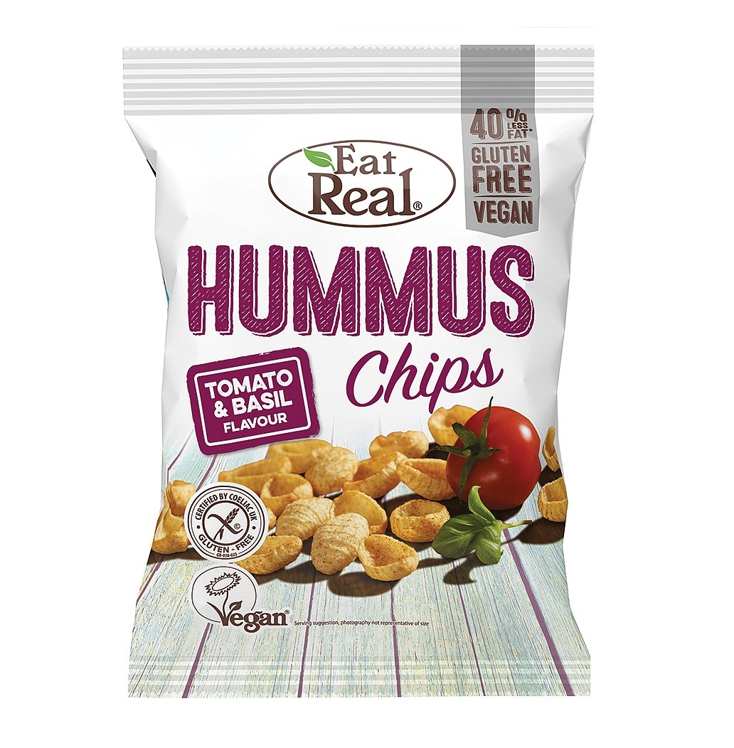 Eat Real Hummus Chips Tomato Basil 135G
