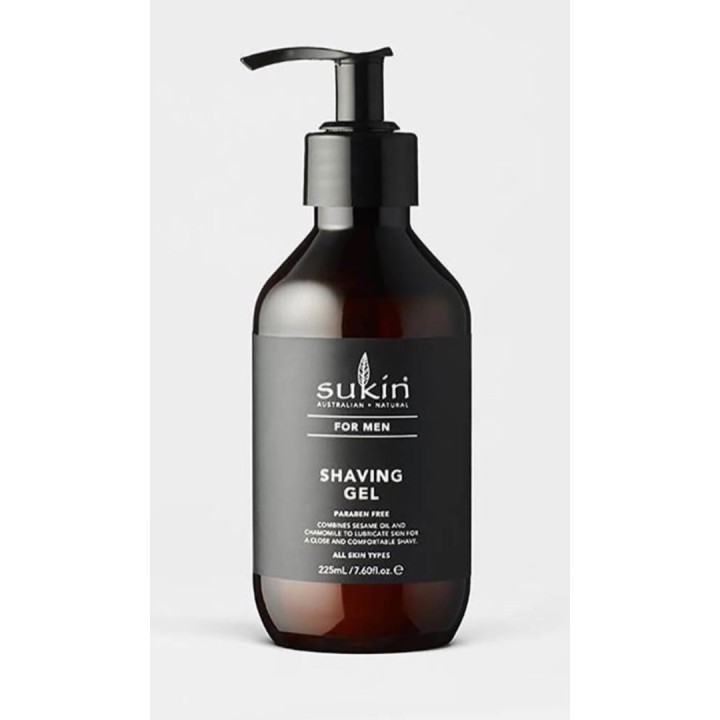 Sukin Men Shaving Gel 225Ml