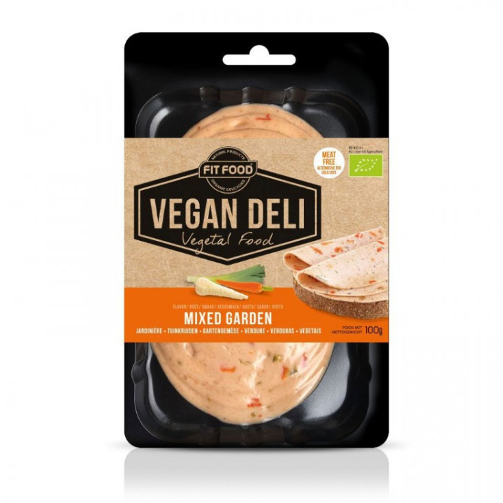 Fit Food Vegan Garden Mix Slices 100G Bio
