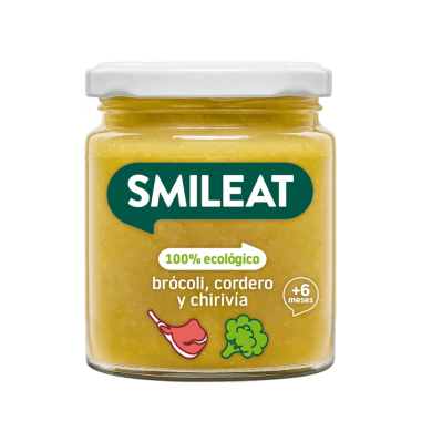 Smileat Brocoli Lamb And Chirivia Baby Food 230G Bio