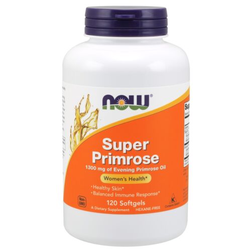 Now Foods Super Primrose 1300 Mg 120 Softgels