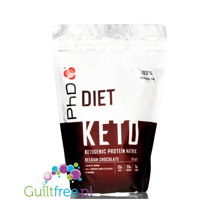 Phd Diet Whey Keto Belgian Chocolate 600G
