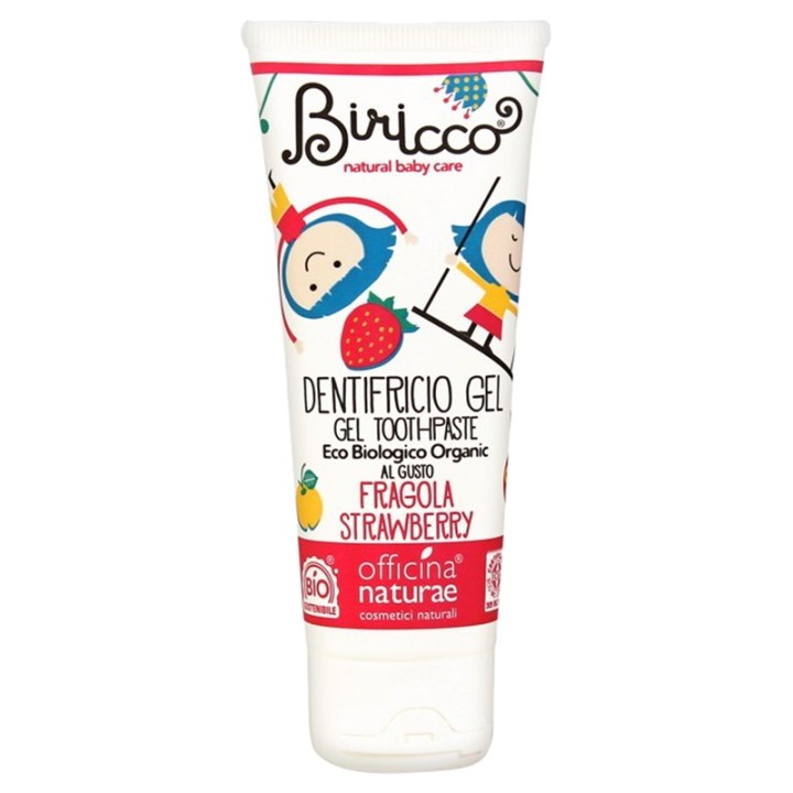 Officina Naturae Strawberry Gel Toothpaste 75Ml