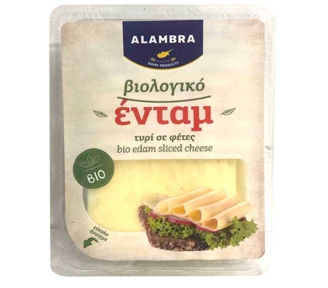Alambra Edam Cheese Slices 180G Bio