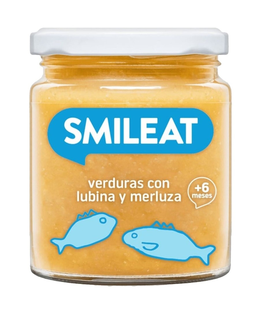 Smileat Vegetables With Bass And Hake Baby Food 230G Bio