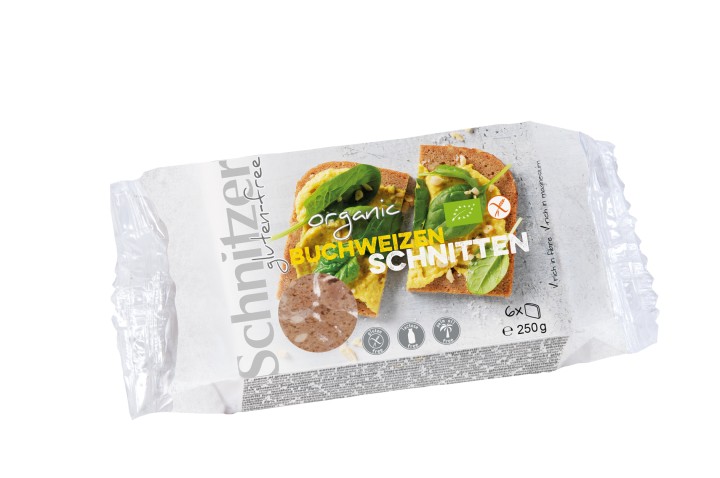 Schnitzer Buckwheat Bread 250G Bio G/F - Pastries