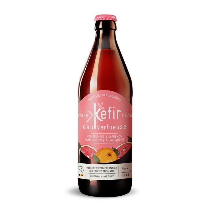 Water Kefir Grapefruit Cardamon 330Ml