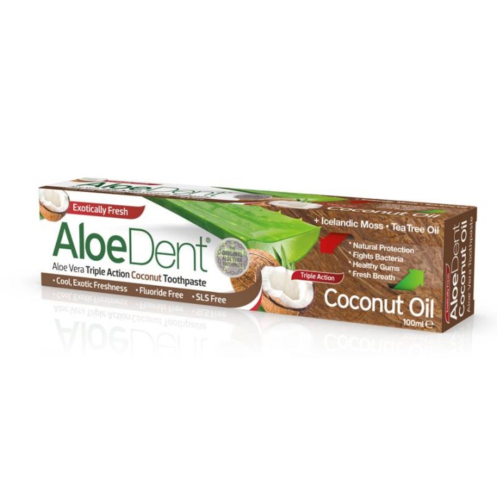 Optima, Aloe Dent Triple Action Coconut Toothpaste 100Ml