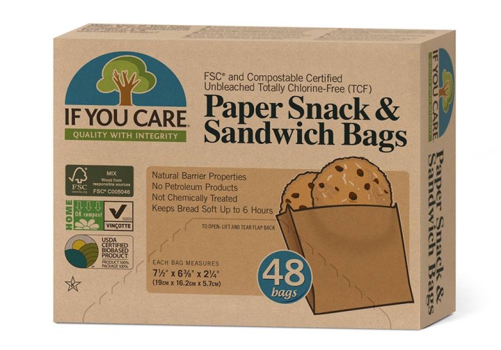 If You Care Sandwich Bags 48Bgs - Disposable Product