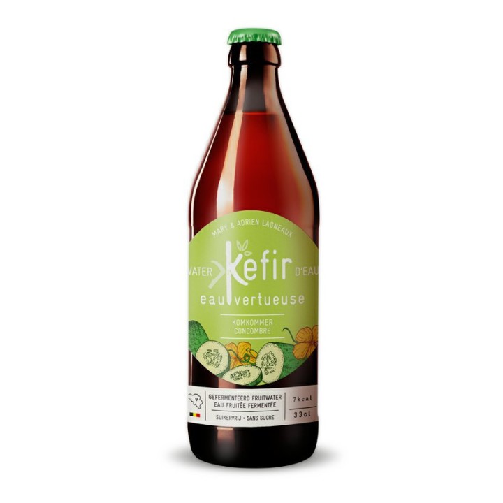 Water Kefir Cucumber 330Ml