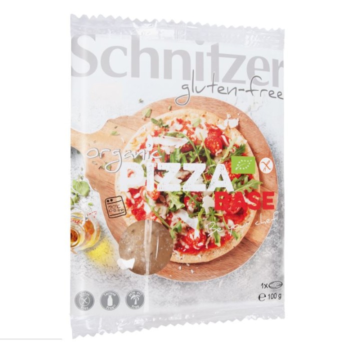 Schnitzer Pizza Base Gf 100G Bio