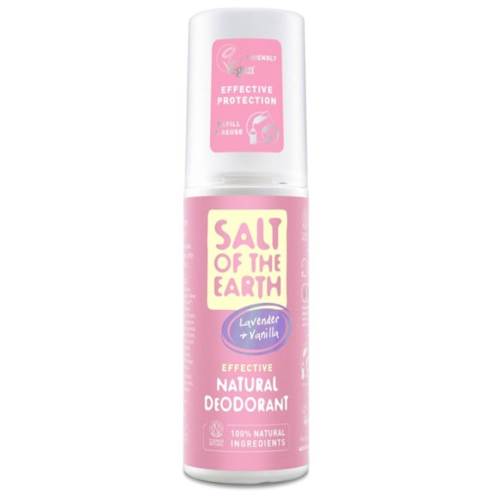 Salt Of The Earth Lavender Vanilla Deo Spray 100Ml