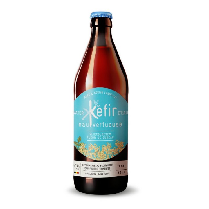 Water Kefir Elderflower 330Ml