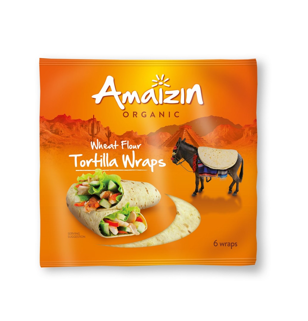 Amaizin Tortilla Wraps 240G Bio