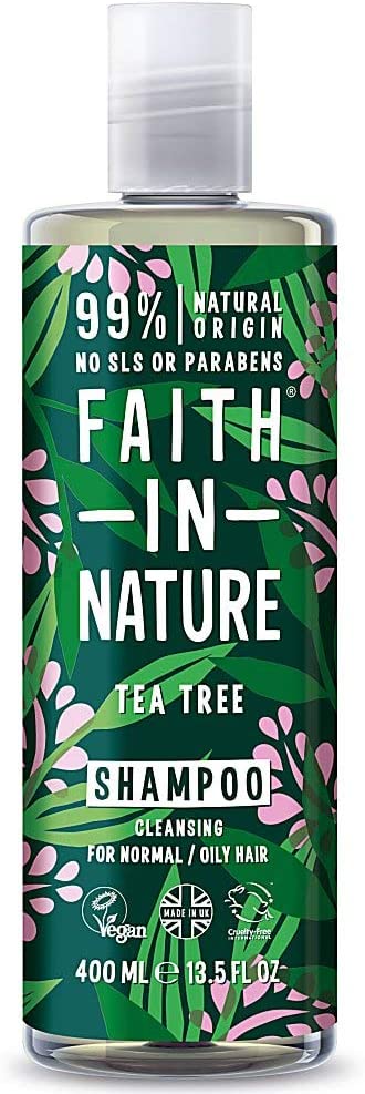 Faith In Nature Tea Tree Shampoo Cleansing 400Ml