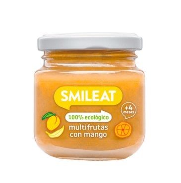 Smileat Multi Fruit Baby Food 130G Bio