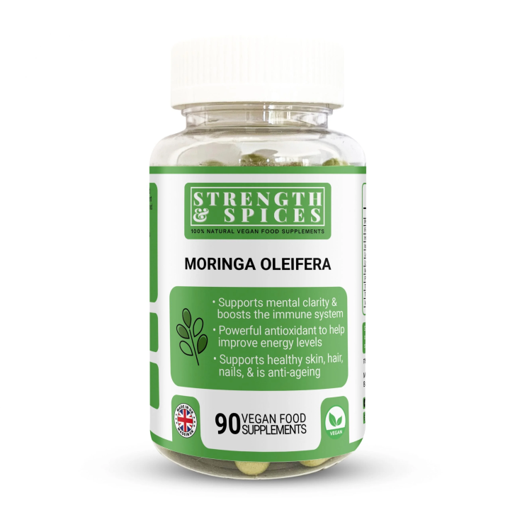 Strength And Spice Moringa Oleifera 90Vcaps