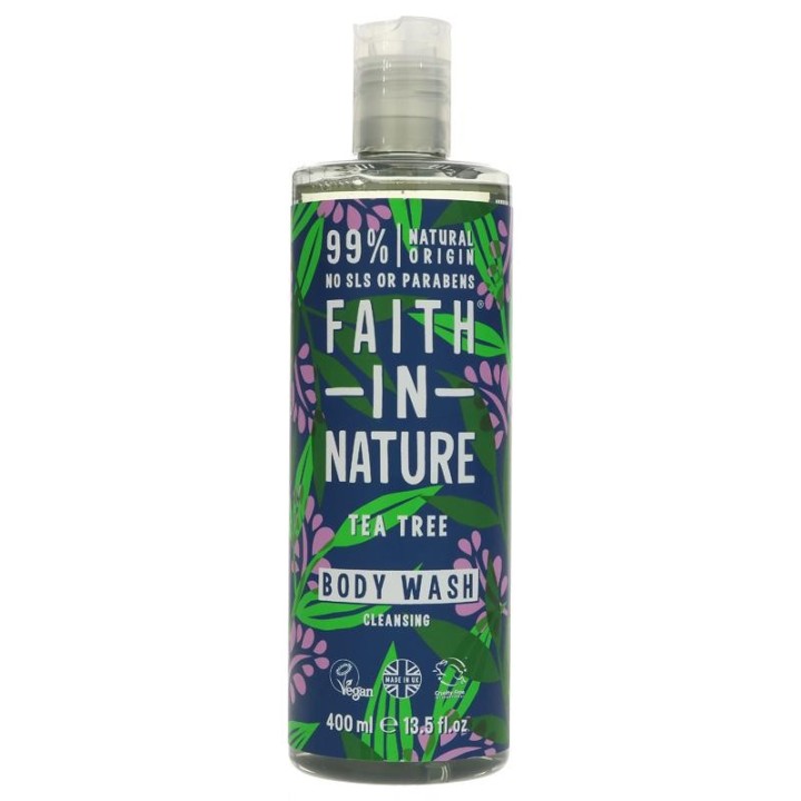 Faith In Nature Tea Tree Shower Gel 400Ml