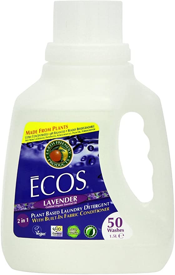 Earth Friendly Lavender Laundry Liquid 1 5L