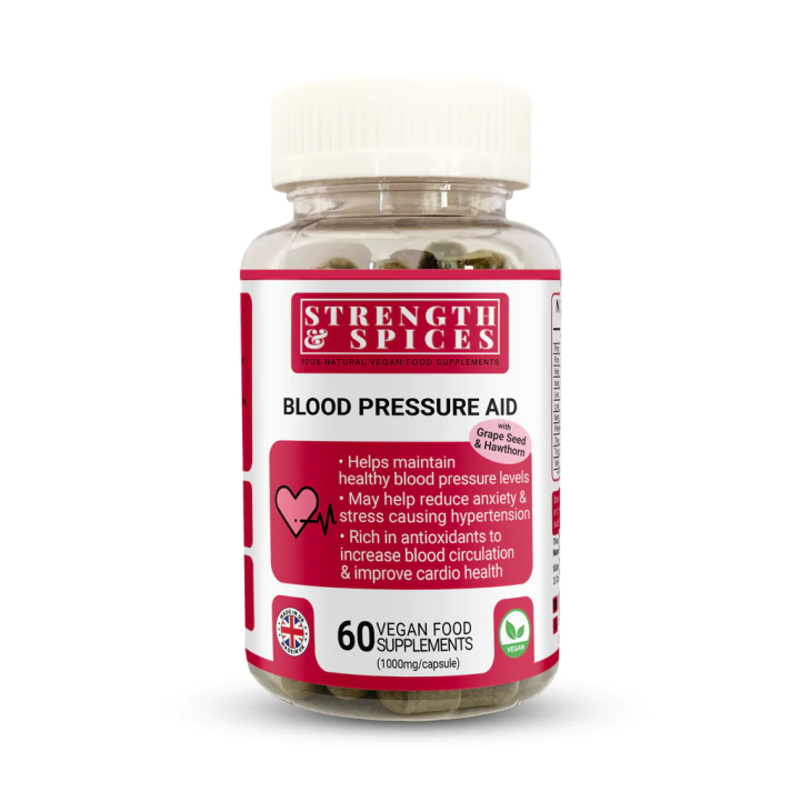 Strength And Spice Blood Pressure Aid 60 Caps