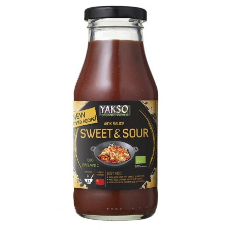 Yakso Wok Sauce Asian Tomato 240Ml Bio