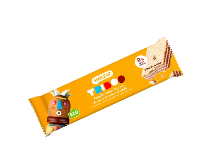 Smileat, Wafer Bar With Cocoa Filling 30g Bio