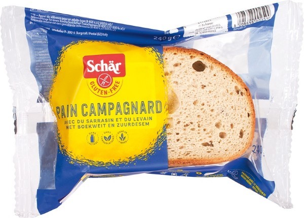 Schar Bread Slices With Buckwheat & Sourdough Gluten Free 240g