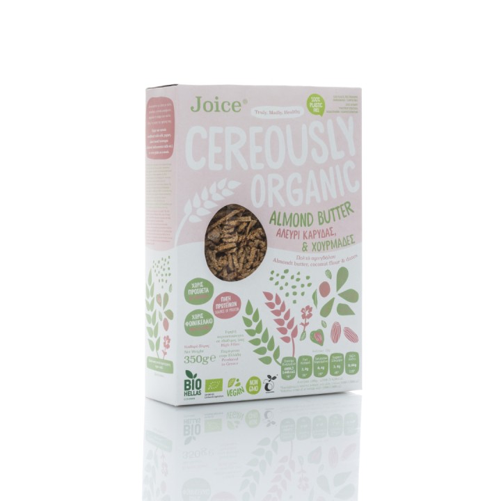 Joice Cereously Organic Almond Butter Dates Cereal 350G