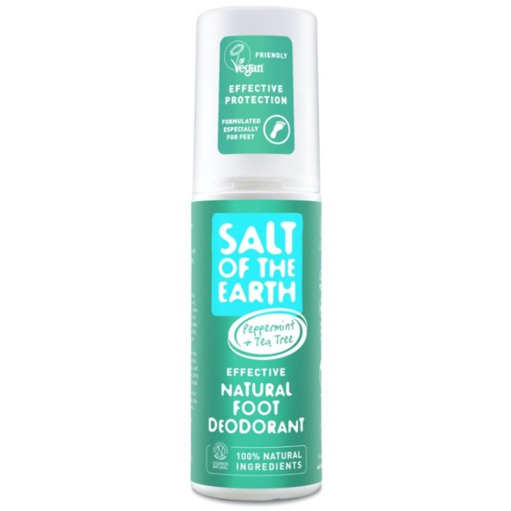 Salt Of The Earth Foot Deo Spray 100Ml
