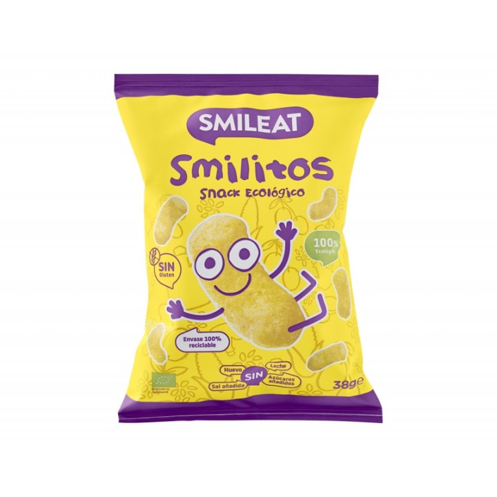 Smileat Smilitos Corn Snack 38G Bio