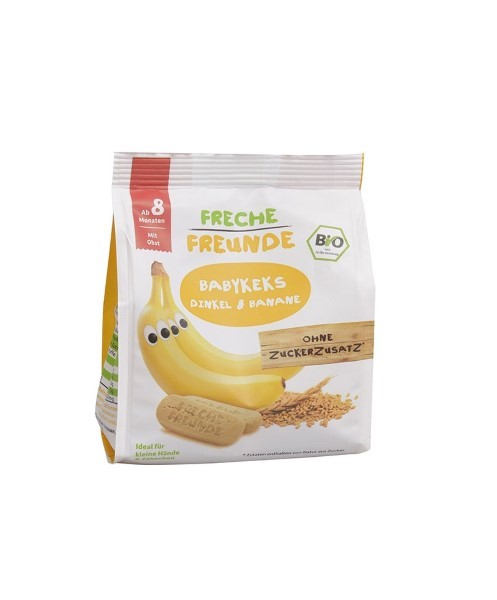 Erdbar Baby Biscuits Banana Dinkel 100G
