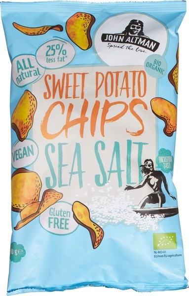 John Altman, Sweet Potato Chips Sea Salt 90g Bio