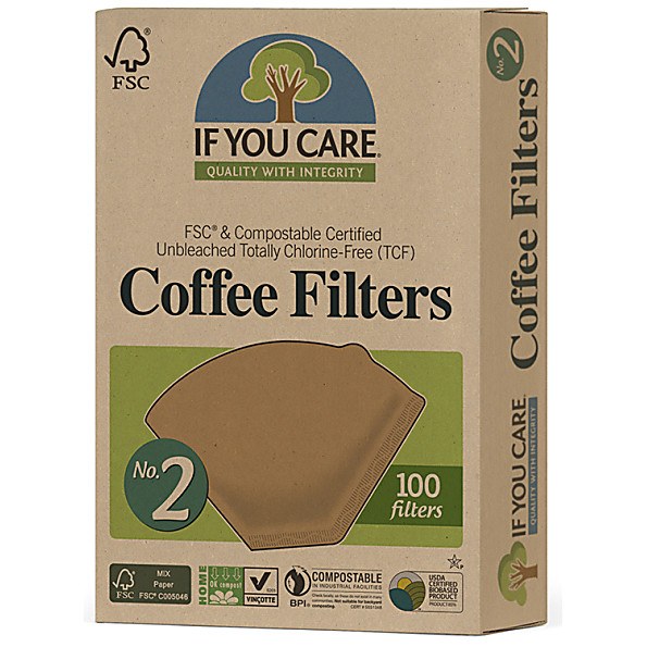 If You Care Coffee Filters Small N.2 100Pcs